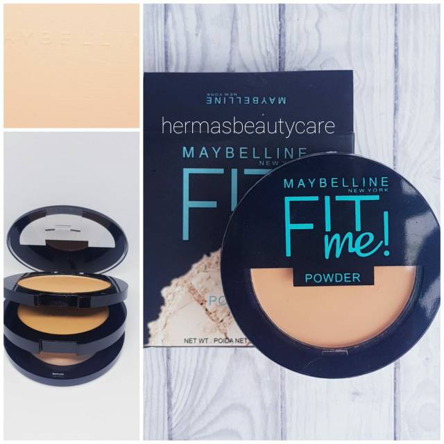 (hàng Mới Về) Phấn Phủ Maybelline Fit Me Hai Màu Trang Điểm Chuyên Nghiệp Bd-09