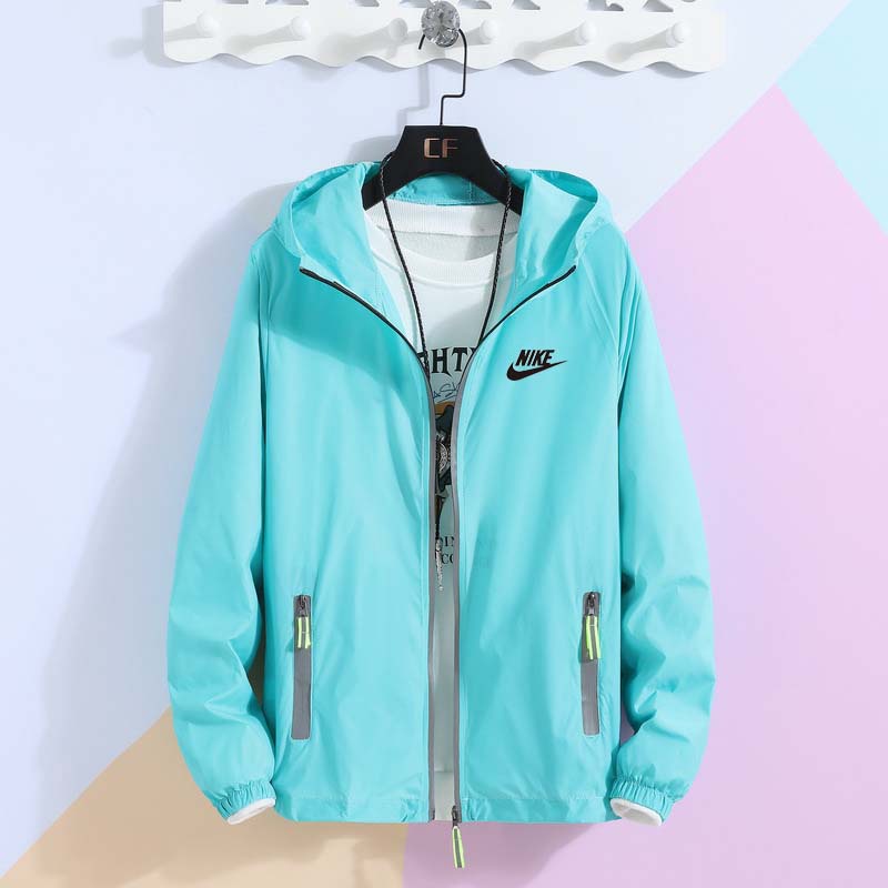 Áo khoác chống nắng có mũ trùm đầu size s-7xl phong cách thời trang mùa hè cho nam và nữ