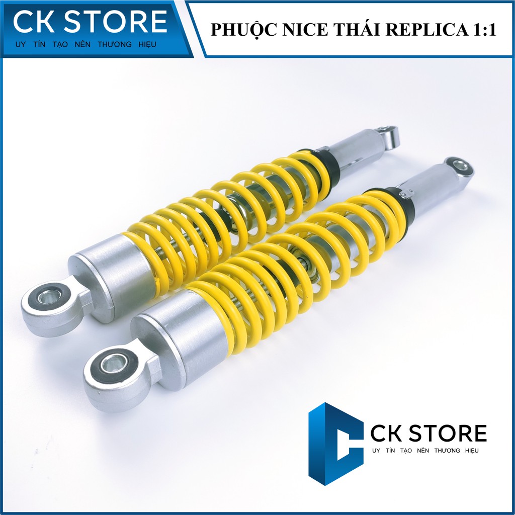 Phuộc Ohlins Không Bình Dầu 280mm - Tăng Chỉnh Thật , Gắn các dòng xe Dream lùn, Wave nhỏ, Sirius | CK18 - CKSTORE.VN