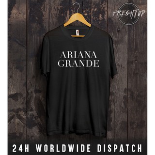 Áo thun nam tay ngắn in chữ ARIANA GRANDE cá tính