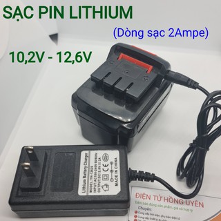 Sạc 3S 12.6V 2A. Sạc máy khoan và các thiết bị cầm tay chạy pin 12V. Sạc pin Lithium Li-ion 18650