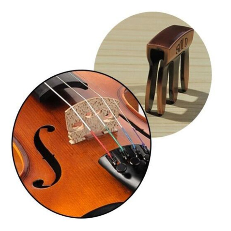 Bộ Ba Móng Vuốt Tròn Không Ồn Bằng Kim Loại Luyện Tập Đàn Violin IWO 3 Móng Không Gây Tiếng Ồn