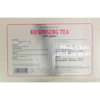 Trà sâm KO GINSENG TEA