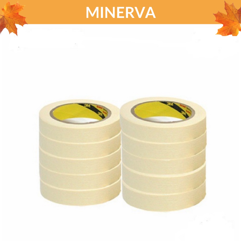 [THỦ CÔNG] Băng keo giấy cố định tranh vẽ, chặn màu nước 23mm