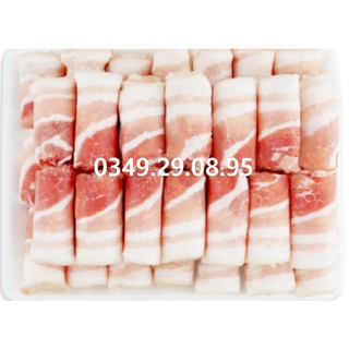 Ba chỉ heo cuộn 65k 500g