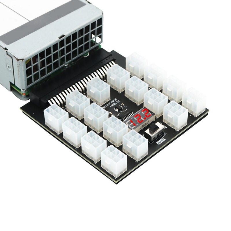 Bo Mạch Chuyển Đổi Nguồn Điện NAMA ATX 50P Sang 17 6 P PSU Dành Cho DELL 750W-2400W