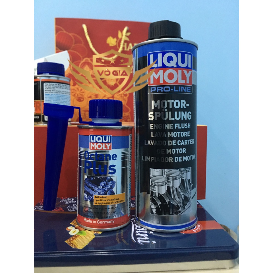 [Mã LIFEAUMAY giảm 10% tối đa 30k đơn 150k] Súc rửa động cơ súc nhớt Liqui Moly 2427 500ml