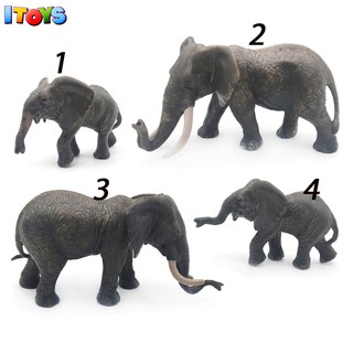 Mô hình con voi tuyệt đẹp, mô hình động vật ITOYS