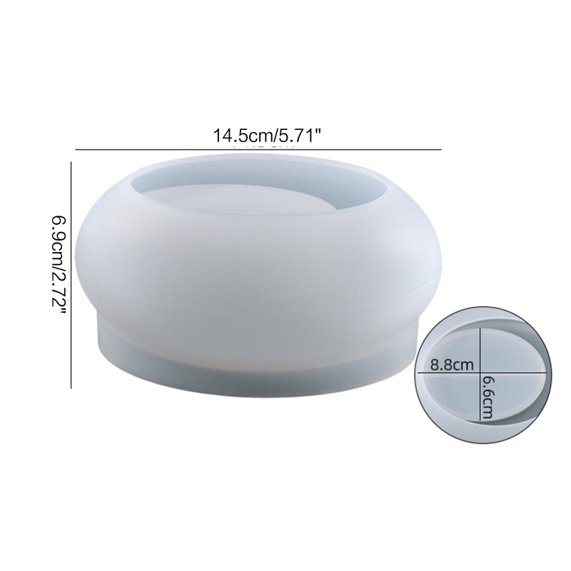 Khuôn Silicone Làm Giá Đỡ Đèn Cầy DIY Tiện Dụng