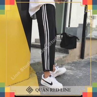 Quần 3 sọc màu đen trắng