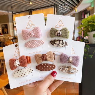Sét kẹp nơ Vintage cho bé