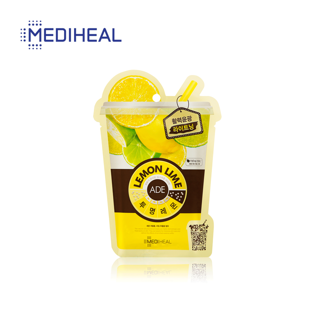 Mặt nạ dưỡng trắng sáng da chiết xuất chanh tươi Mediheal Lemon Lime Ade Mask