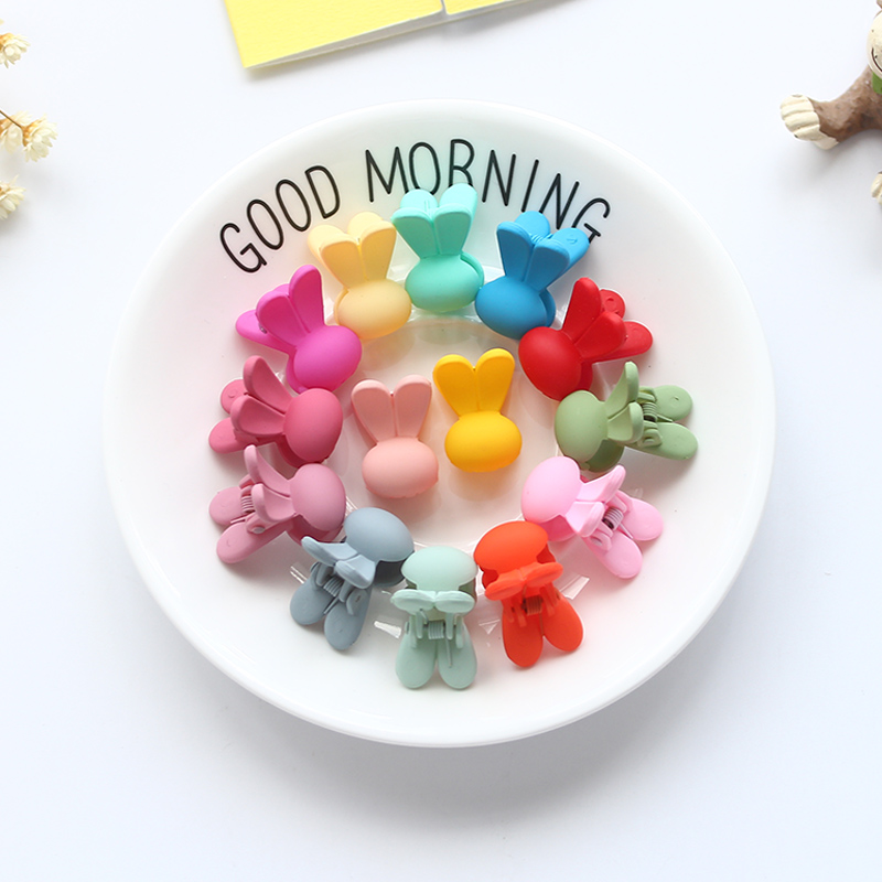 Kẹp tóc hình thỏ phong cách thời trang Hàn Quốc xinh xắn cho trẻ em