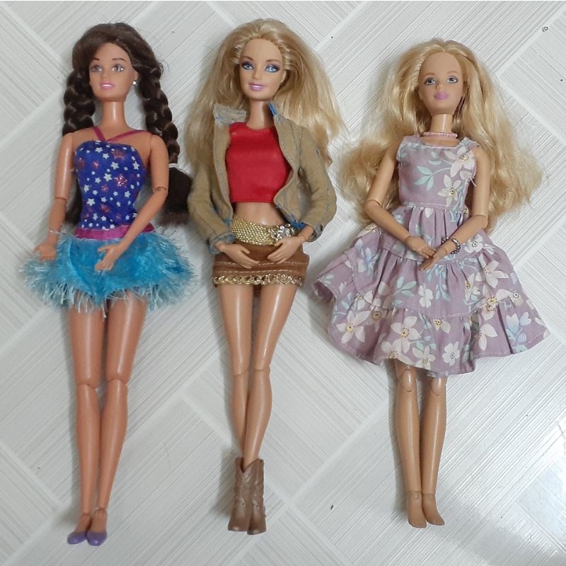 Búp bê barbie chính hãng có khớp