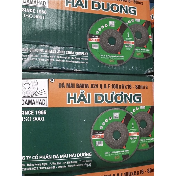 Đá mài sắt 10cm Hải dương máy cầm tay