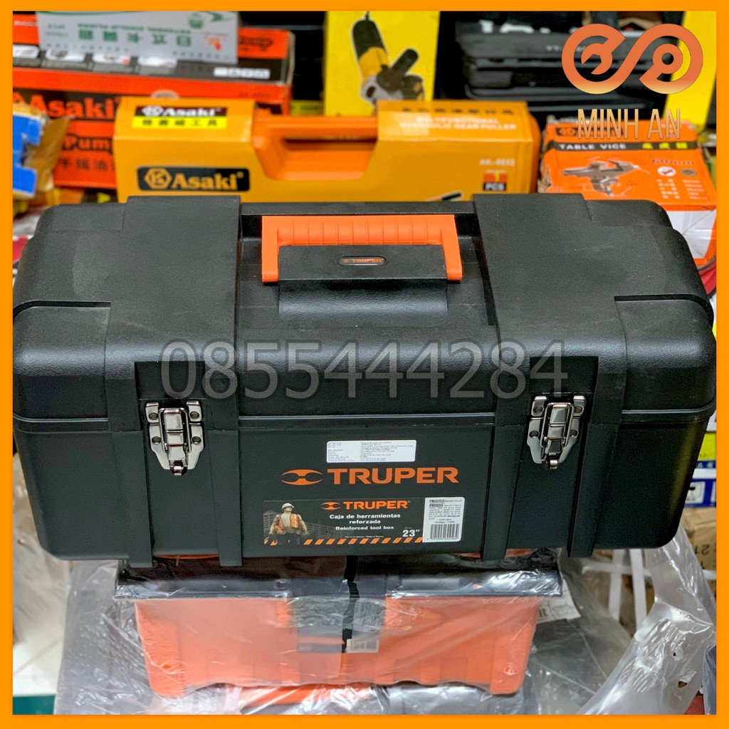 23&quot; Thùng đựng đồ nghề nhựa cao cấp [HÀNG CHÍNH HÃNG] TRUPER CHP-23X - made in Mexico (59 x 25 x 27cm)