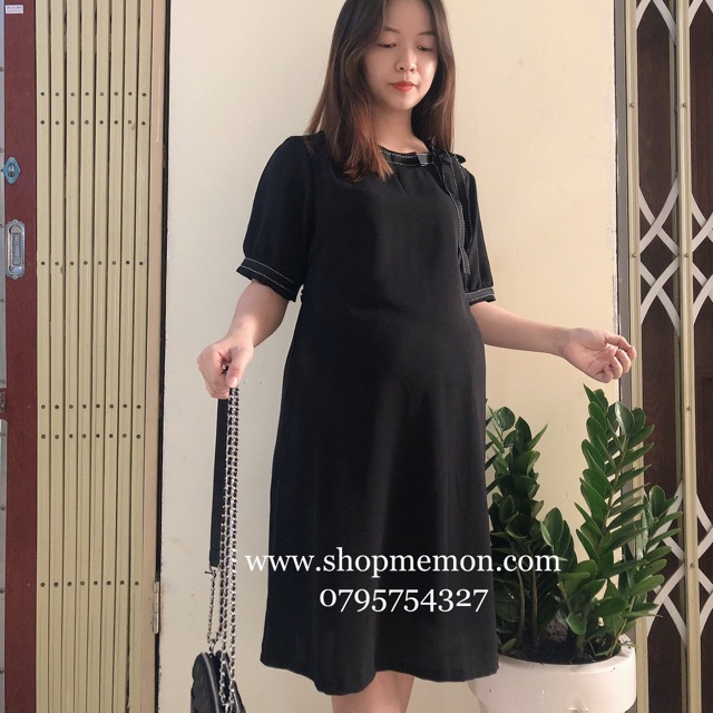 Vây bầu công sở đầm bầu rẻ đẹp