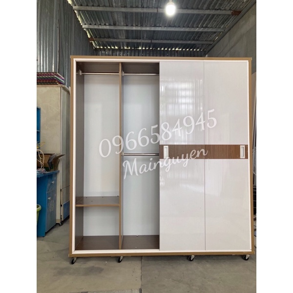 Tủ nhựa đài loan 4 cánh lùa FREESHIP và lắp ráp hcm 15km