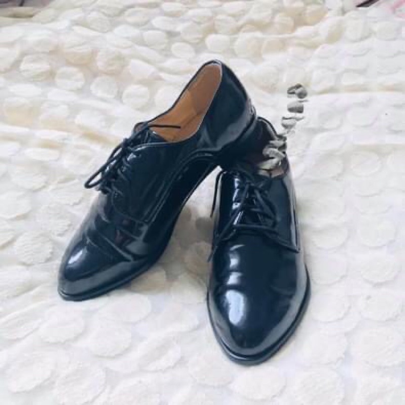 Giày da loafer 2hand Ý, korea