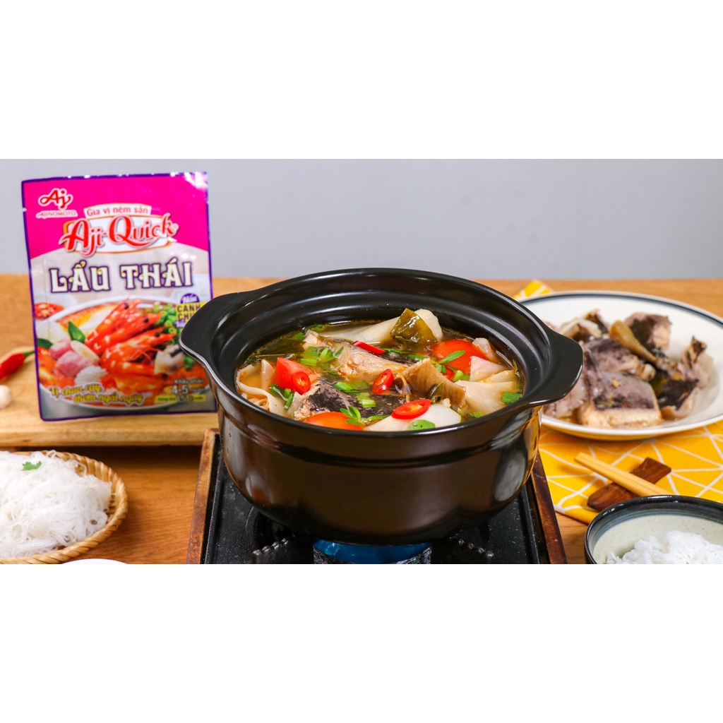 Gia Vị Nấu Lẩu Thái Aji-Quick, Gói 50g