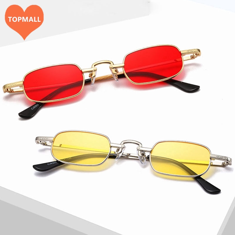 [ready] Unisex Trendy Personality Small Frame Sunglasses Rectangular Punk Street Shot Glasses | BigBuy360 - bigbuy360.vn