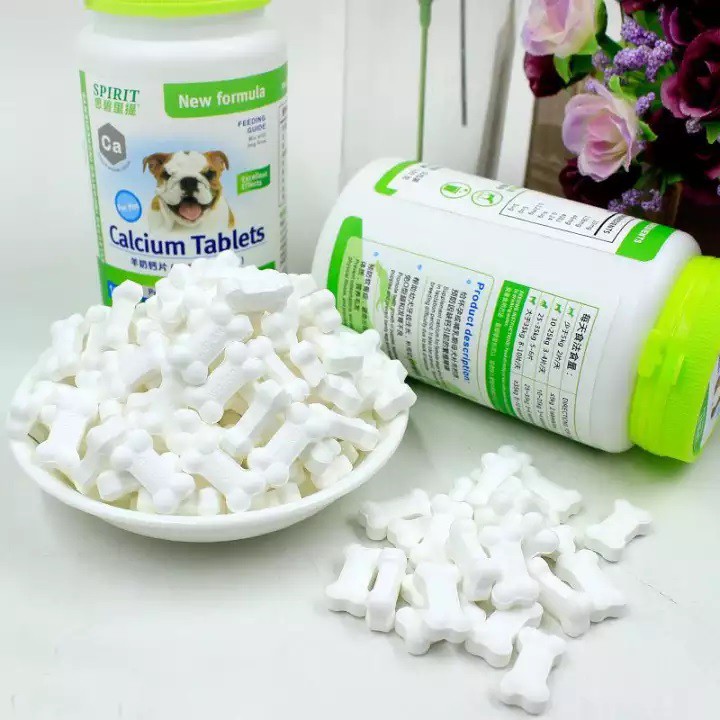 Viên Canxi , Khoáng ,Chắc Xương ,Vitamin Cho Chó Spirit