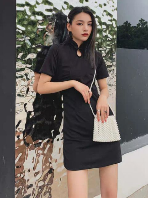 Đầm Nữ Ngắn Phong Cách Trung Hoa 40-70kg | BigBuy360 - bigbuy360.vn