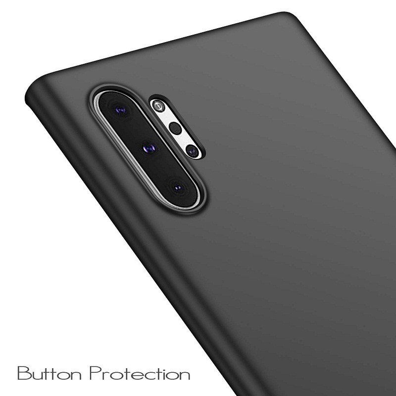 Ốp lưng chống sốc cho Samsung Galaxy Note 10 / Note 10 Plus siêu mỏng 0.3mm mặt lưng nhám chính hãng Memumi