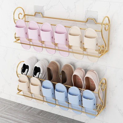 Phòng tắm kệ giày dễ dàng cửa nhà trong nhà đẹp trai nhiều lớp lưu trữ hiện vật treo tường phía sau cửa giá giày miễn ph