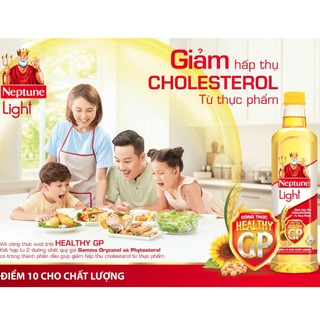 Dầu Ăn Neptune Gold Light 1 Lít