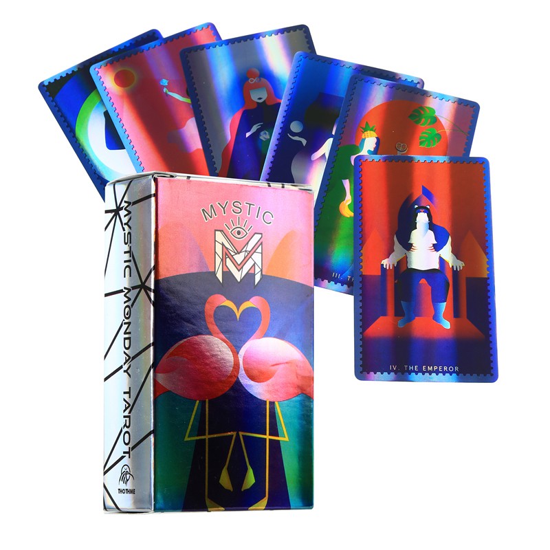 Bộ bài Mystic Mondays Tarot S2 (Phiên bản Đặc Biệt) lá óng ánh