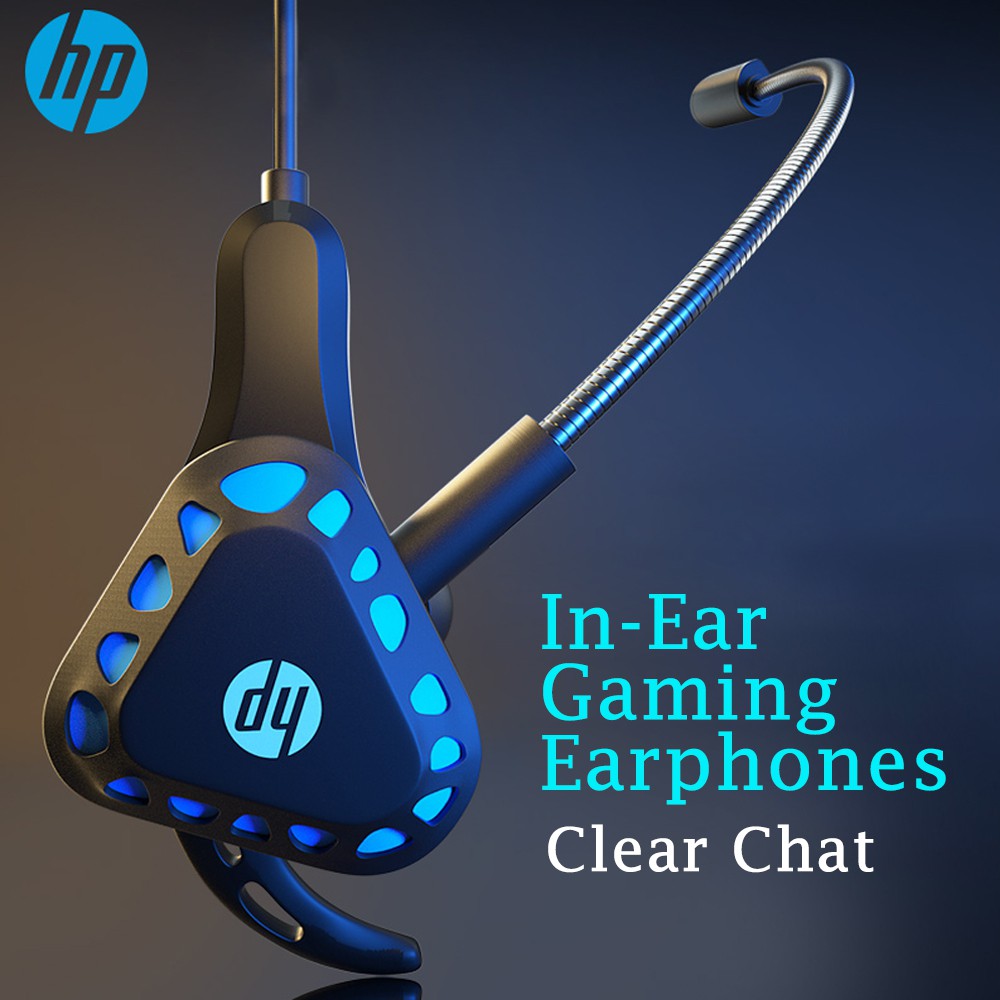 Tai nghe Ear Phone HP H150 (đen) -  chính hãng HP có micro âm thanh sống động chuyên game cho laptop đời mới, điện thoại
