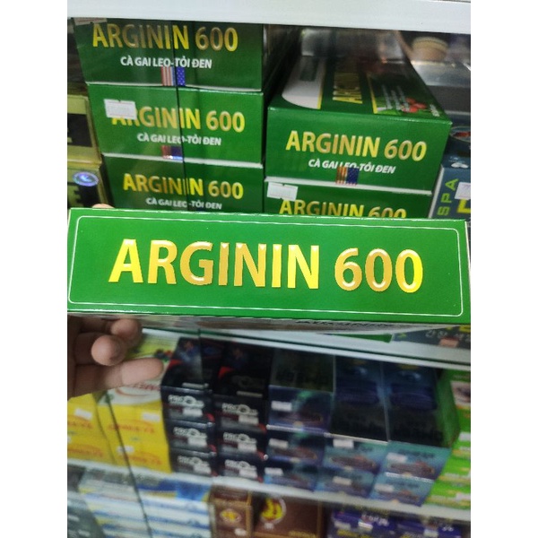 ARGININ 600, Bổ Gan, Mát gan, giúp thải giải độc gan, tăng cường chức năng gan hiệu quả cao thanh nhiệt giải độc