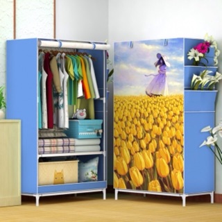 Tủ vải 3D 1 buồng 4 ngăn