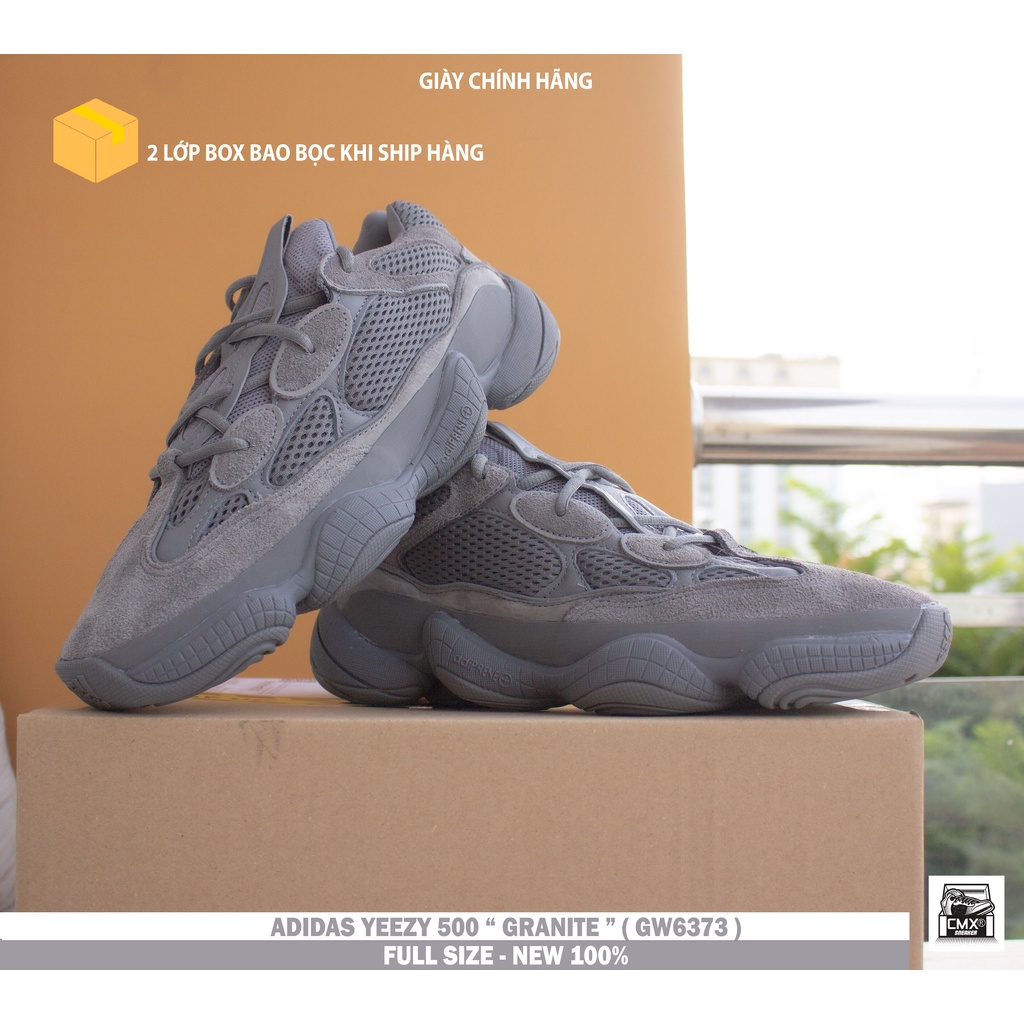 [ HÀNG CHÍNH HÃNG ] GIày Adidas Yeezy 500 Granite ( GW6373 ) - REAL AUTHENTIC 100%