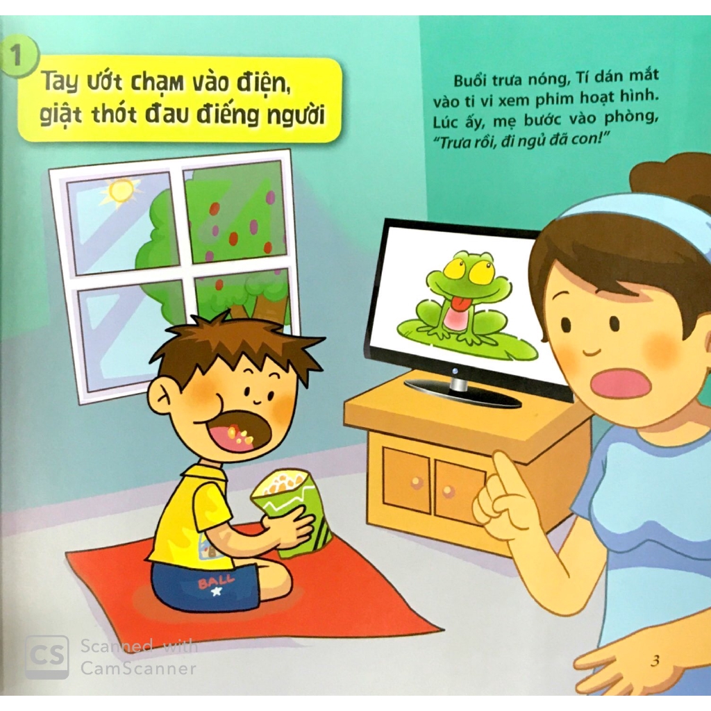Sách - 15 Bài Học An Toàn Cho Bé: An Toàn Khi Ở Nhà (Tái Bản 2019)