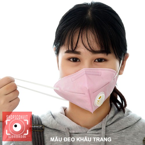Khẩu trang kèm van lọc khí | BigBuy360 - bigbuy360.vn