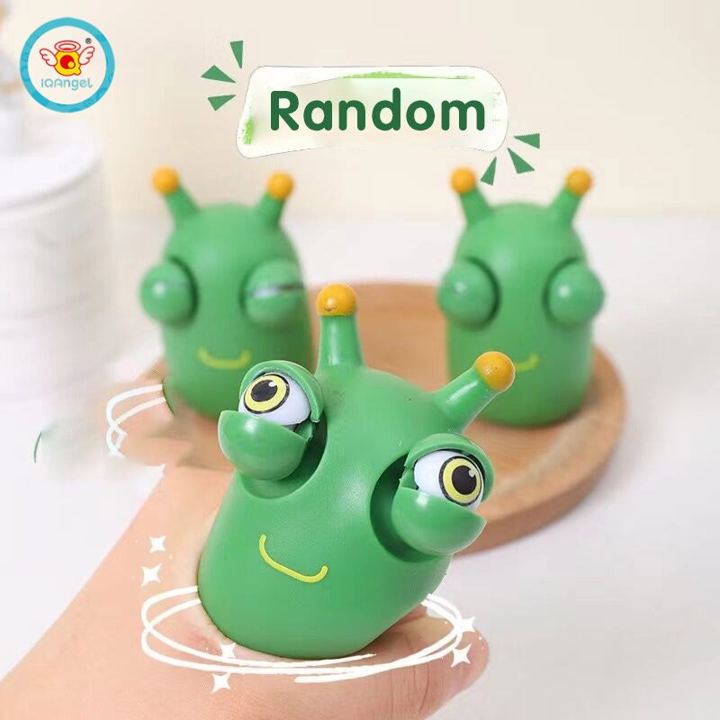 Đồ chơi nắn bóp đàn hồi IQ ANGEL giảm stress hình sâu bướm