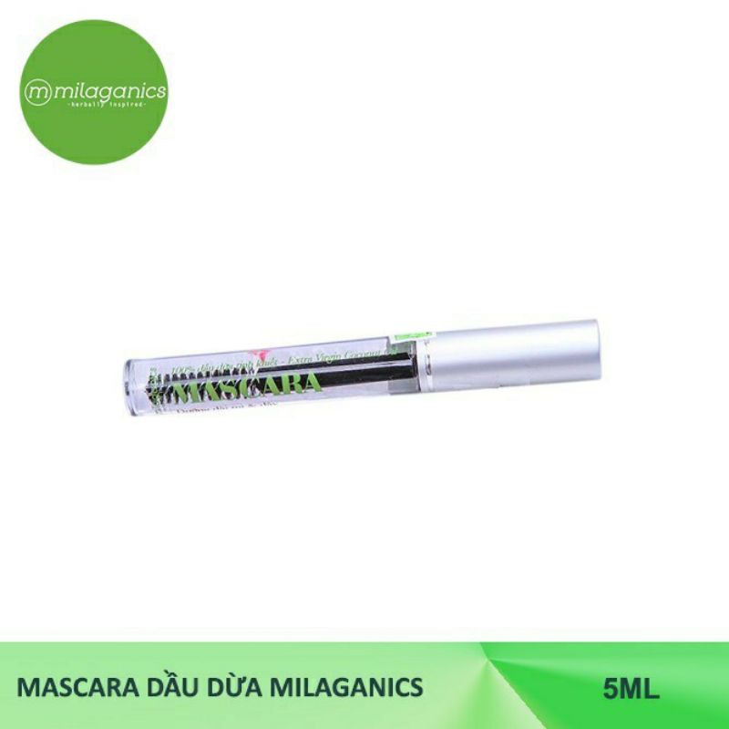[ĐG29k]Mascara dầu dừa milaganic 5ml