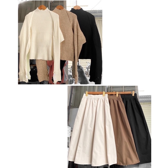(Ảnh thật) Chân váy thô xoè dáng dài tag 806 the.sweaterweather TSW | BigBuy360 - bigbuy360.vn