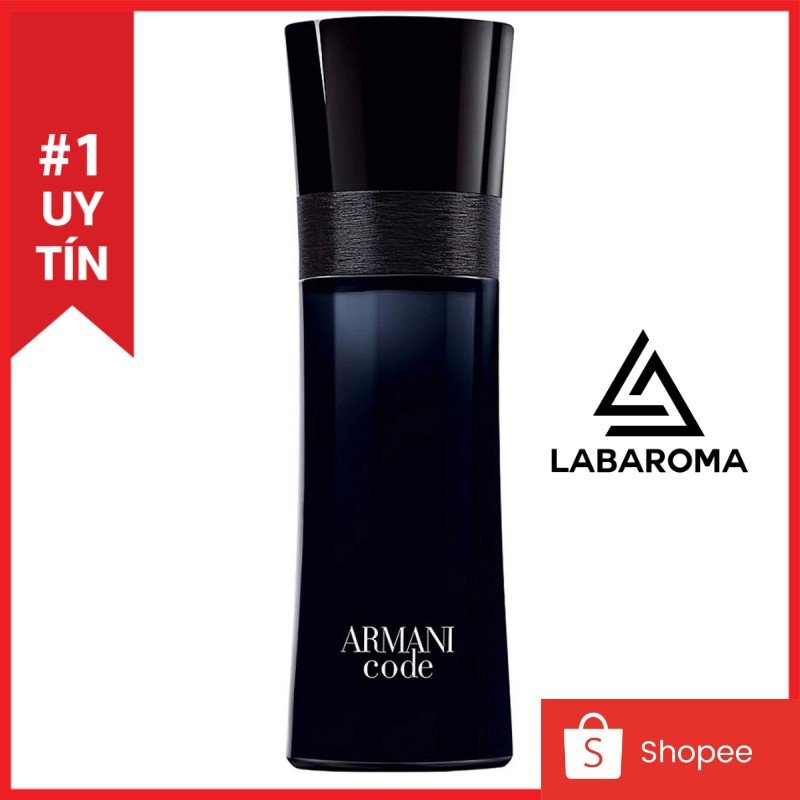 Tinh dầu nước hoa Armani Black Code For Men thơm lâu cao cấp, mùi nam tính quyến rũ, làm thơm quần áo, treo xe hơi 10ml | Thế Giới Skin Care