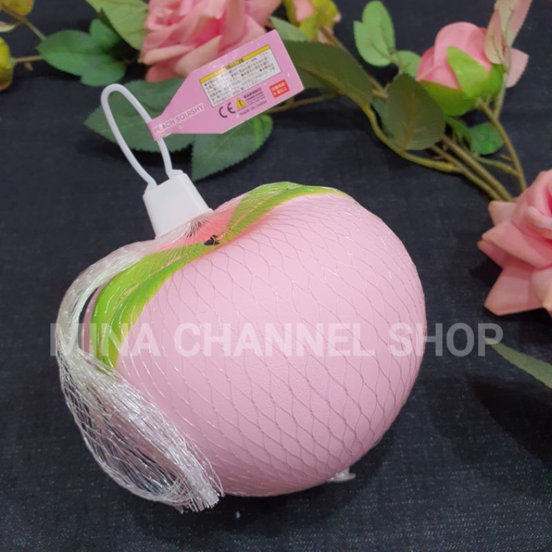 Squishy quả đào chính hãng siêu xinh, giá rẻ, đẹp, thơm, chậm tăng có bao bì