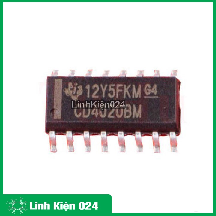 IC CD4020 hai loại chân cắm, chân dán
