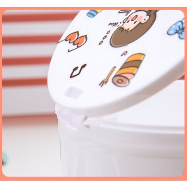 Hộp đựng đồ hình tròn để bàn DIY tiện dụng - MyNa Mart