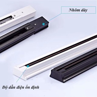 Thanh Ray, Thanh Ray 1M Màu Đen, Trắng [Den Roi]