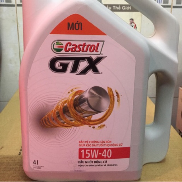 Nhớt Castrol GTX 15w40