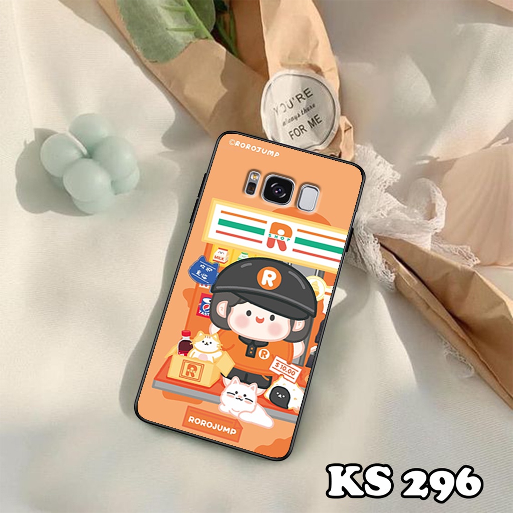 Ốp lưng Samsung S8 - S8 Plus - S9 - S9 Plus - Ốp Samsung in hình Ngân hà &amp; Roro Jumb - Chất liệu TPU