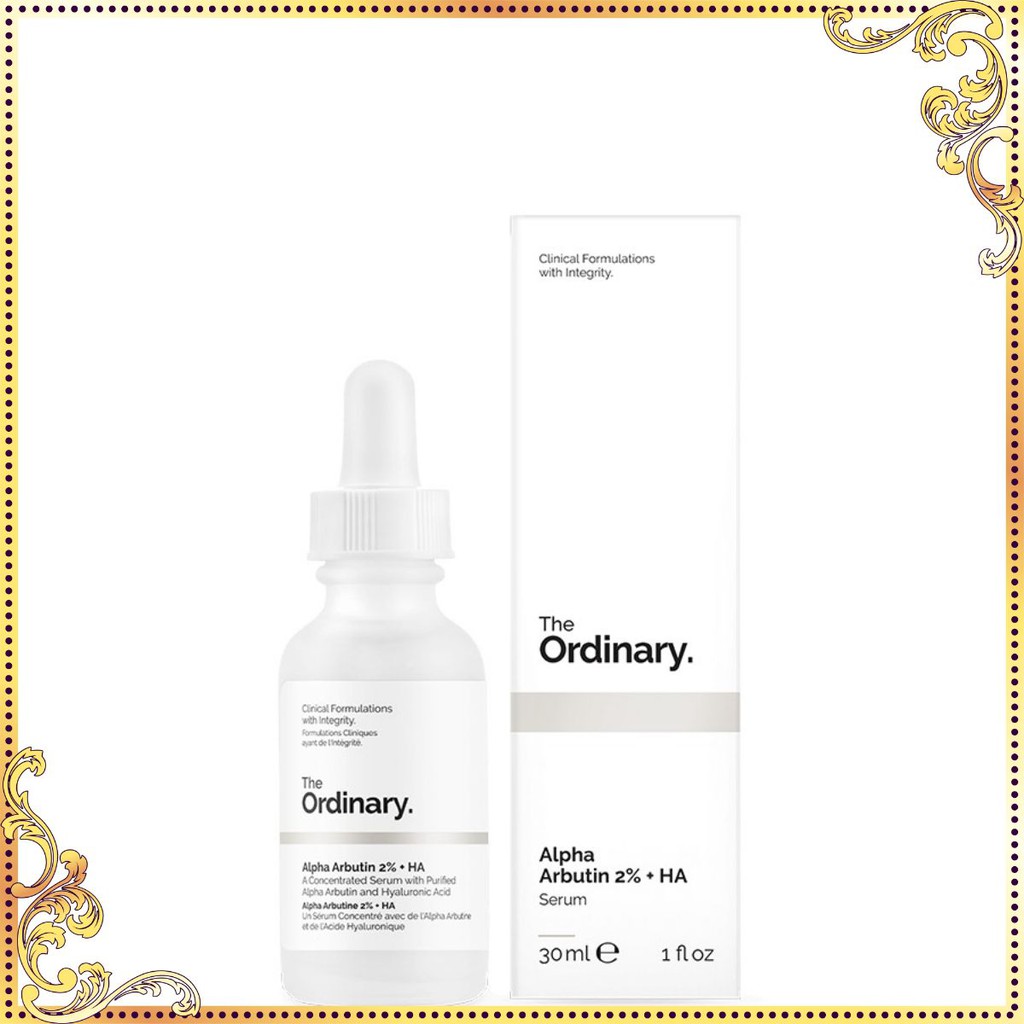 Serum Dưỡng Trắng, Mờ Thâm The Ordinary Alpha Arbutin 2% + HA 30ml