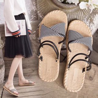 Sandal đế giả cói siêu xinh