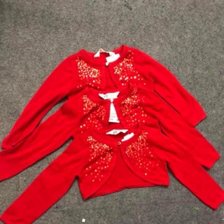 Áo len cadigan hm siêu xinh sz 1,5/2y